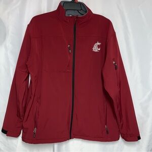 Knights apparel cougars jacket Washington state red size XL